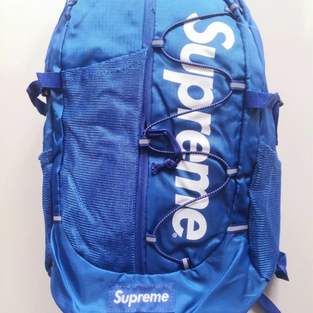 Supreme teal backpack